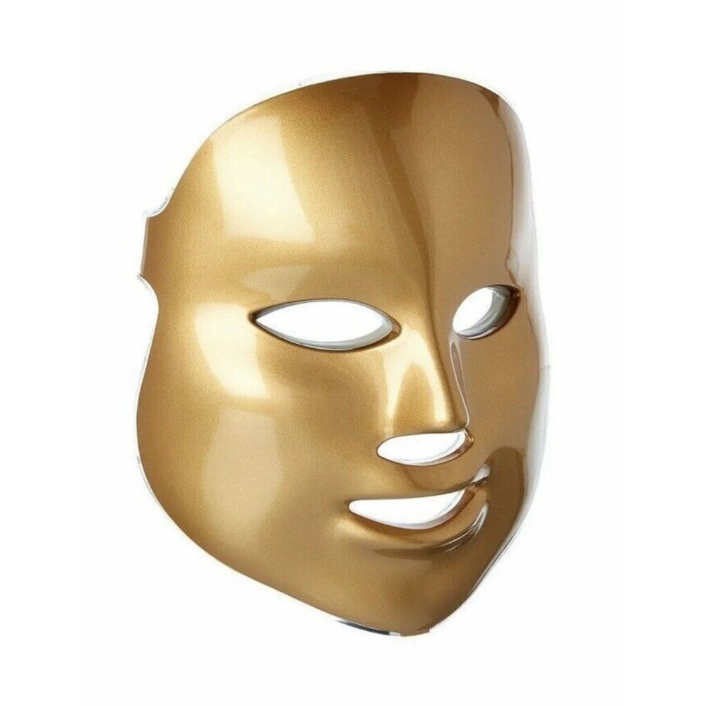 Gold LED Light Mask - Picture 2 of 9
